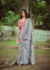 Malika Vol 04 By Kashvi Linen Designer Party Wear Sarees Wholesale Price In Surat
